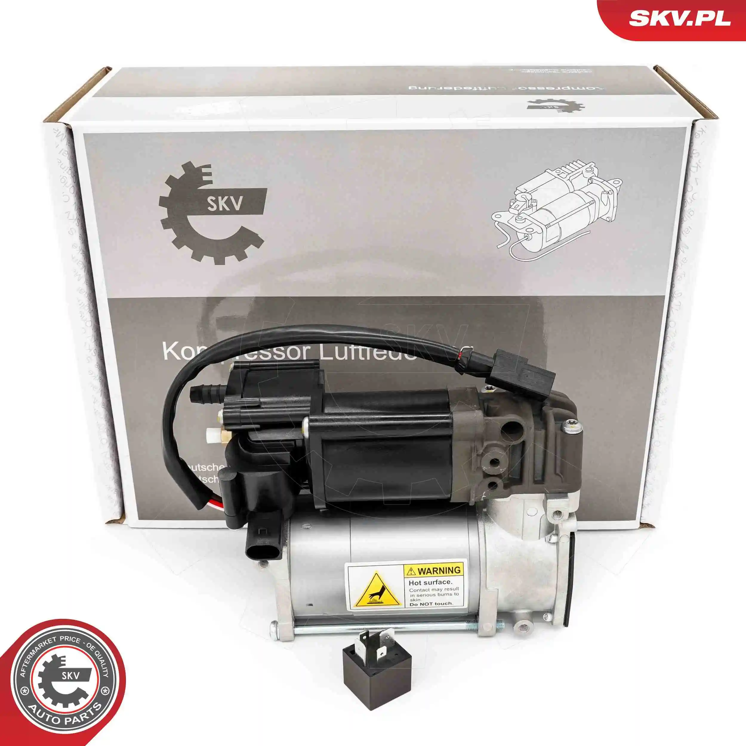 Compressor, compressed-air system